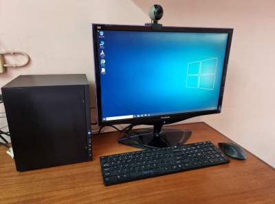Complete PC with Nvidia graphic card and 22
