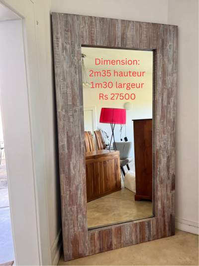 Grand miroir mural - Interior Decor on Aster Vender