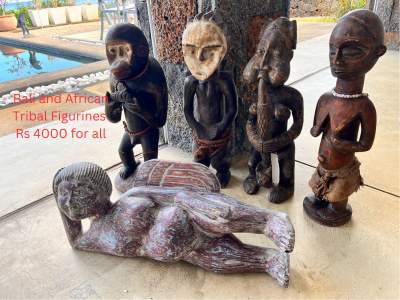 Bali and African Tribal Figurines - Interior Decor on Aster Vender