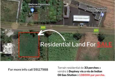 Residential land for sales at D'epiney - Land on Aster Vender