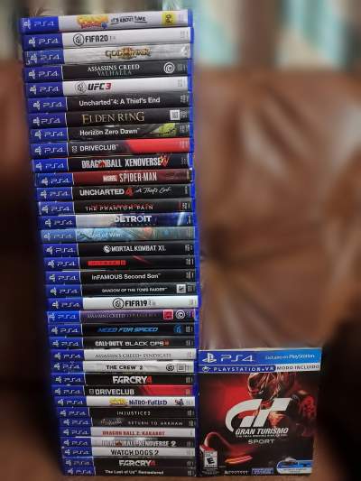 PS4 GAMES - PlayStation 4 (PS4) on Aster Vender