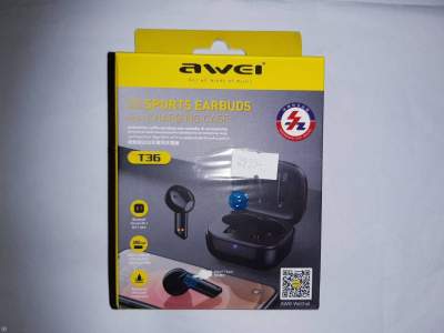 AWEI T36 TRUE WIRELESS HEADPHONES - Other phone accessories