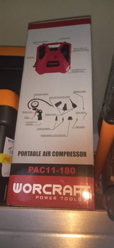 Compressor Worcraft 1100 W 230 Vac - All Hand Power Tools