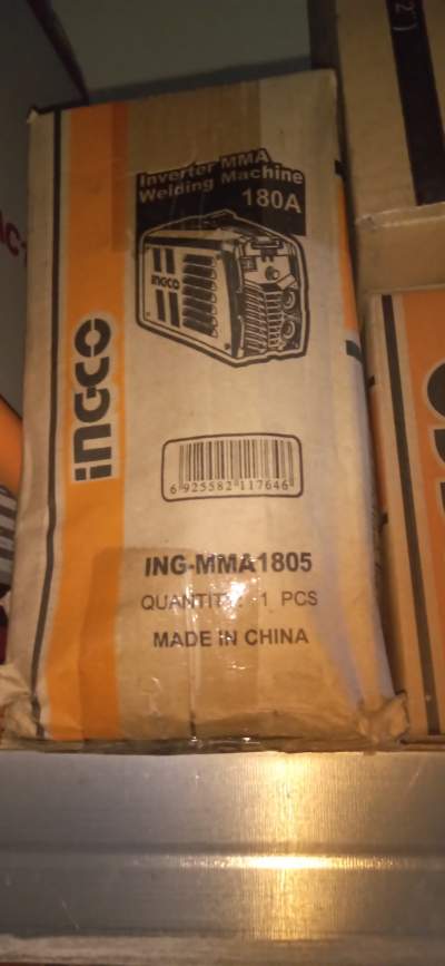 Welding machine 180A Ingco ING-MMA1805  inverter - All Hand Power Tools