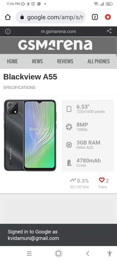 Blackview A55 - Android Phones
