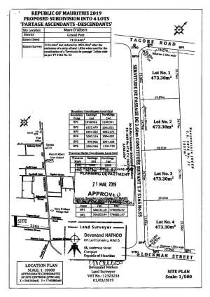 Four Residential plots of land of 11.20 perches i - Land on Aster Vender