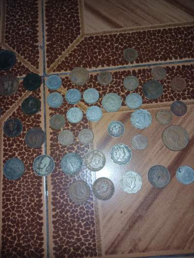 Various Mauritian old coins - Coins
