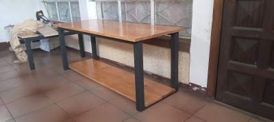 Metal and wood furniture(tv table) - Handmade