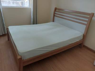 Bed and Orthopaedic Mattress 160x200cm - Bedroom Furnitures