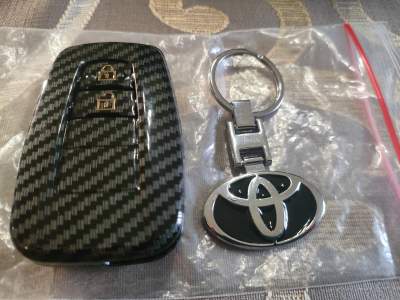 Carbon key cover for toyota CHR - Spare Parts