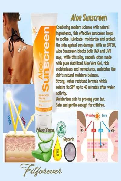 Aloe Sunscreen - Cream on Aster Vender