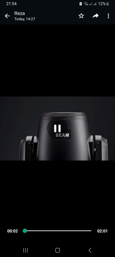 Beam 200W LED - Other Stage Lights on Aster Vender