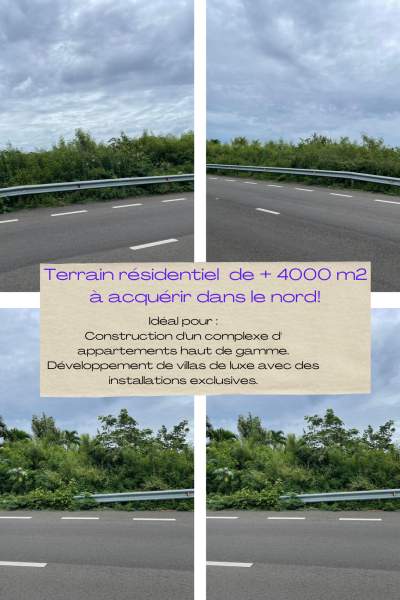 À vendre : Terrain résidentiel à Cap Malheureux - Land on Aster Vender