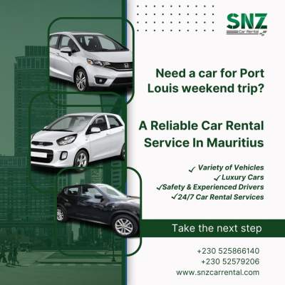 Mauritius Airport Car Hire - SNZ - Other services on Aster Vender