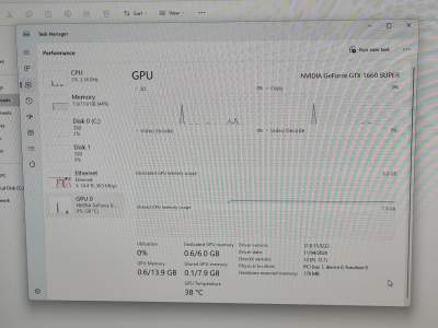 GTX TUF 1660 Super 6gb OC Edition - Graphic Card (GPU)