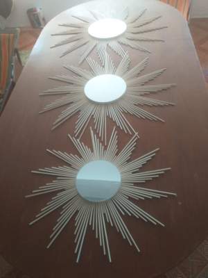 Sun decoration with mirror - Interior Decor