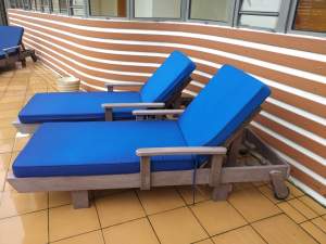 Transat/Deck chair cushions - Garden Furniture