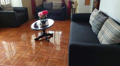 Living Room Black Colour Sofa Set (3 pieces) - Living room sets on Aster Vender