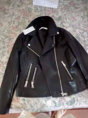 Blousin en cuir noir Taille M - Jackets & coats (Women)