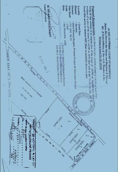 Agricultural land for sale, 50 perches at Bois cheri - Land