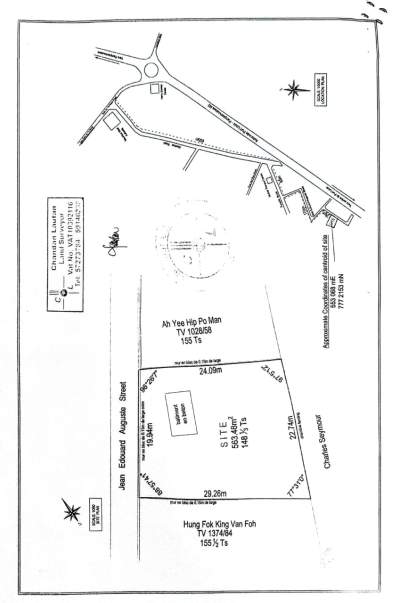 For Sale, Jean Edouard Auguste Street, Port Louis - Land