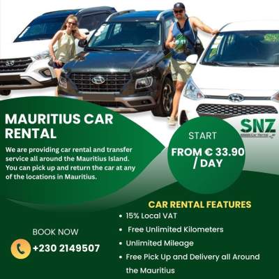 Top Car Rental in Mauritius Services for Tourists and Locals - Other services