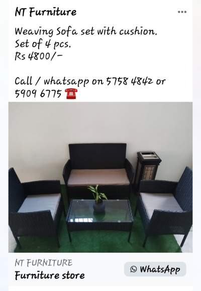 Outdoor sofa set - Garden Furniture