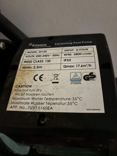 Swimming pool pump - Others