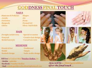 Nails , hairs designs and mehendi - Nail polish