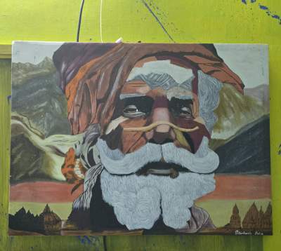 Acrylic & charcoal - Paintings