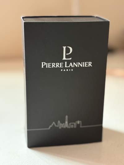 Pierre Lannier Men Watch TRIO Blue Dial Black Mesh Strap - Others