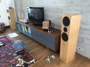 Speakers - Linn Ninka - cherry wood - stereo - Other Musical Equipment on Aster Vender