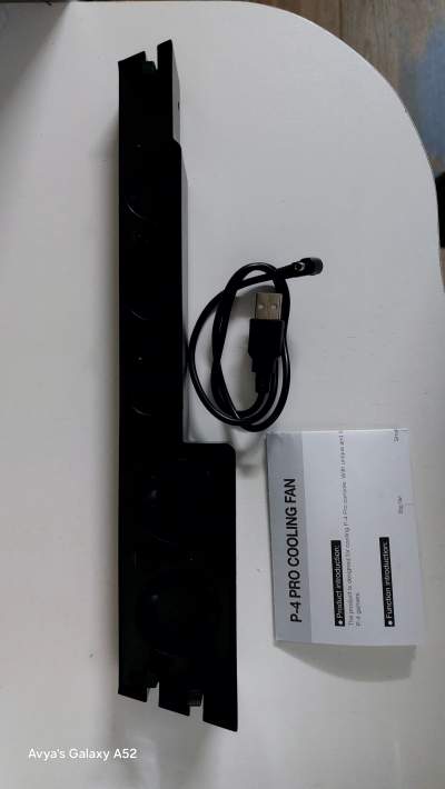 PS4 PRO Additional Cooling Fan (with USB cable included) - PlayStation 4 (PS4) on Aster Vender