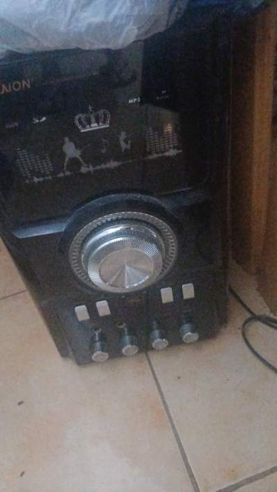 old karaoke small device model - Speaker