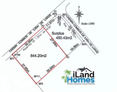 Residential Land for Sale – Pereybere, Les Flammants - Land