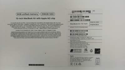 APPLE 2023 MACBOOK AIR LAPTOP WITH M2 CHIP - Laptop