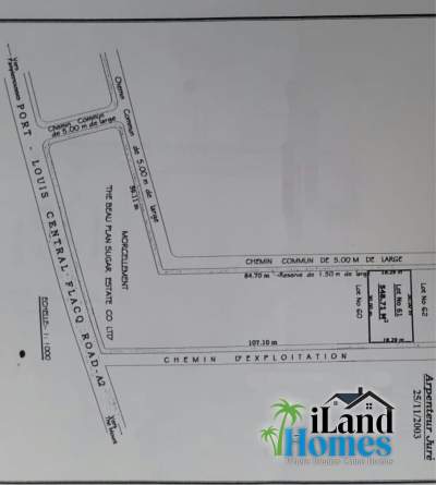Land for Sale – Mont Gout, Pamplemousses - Land