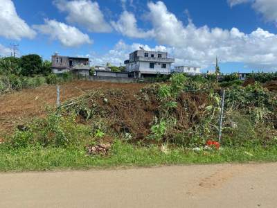 Terrain résidentiel 25 perches à vendre – Circonstance, St Pierre - Land