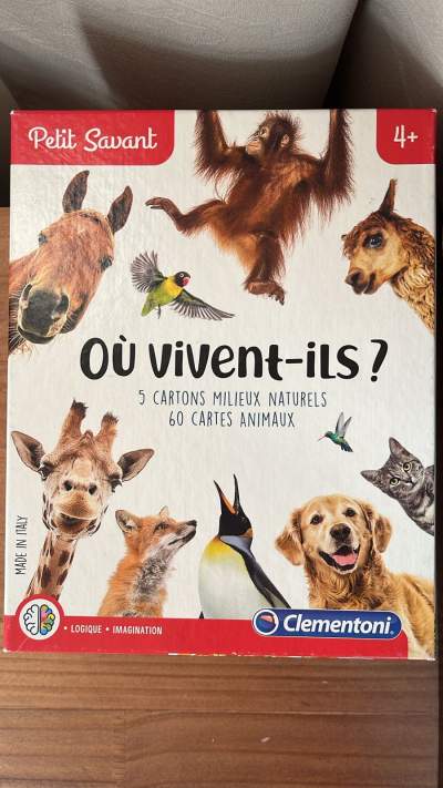 Petit Savant Clementoni Où vivent-ils ? - Educational games