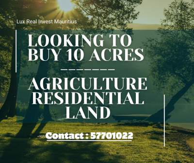 Looking To Buy Land across Mauritius - Land