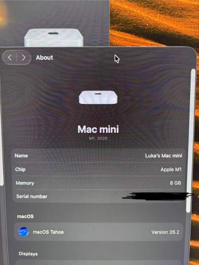 Mac Mini M1 2020 - Mac