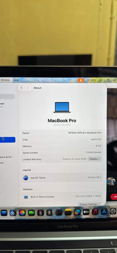 Apple mackbook Pro - Laptop