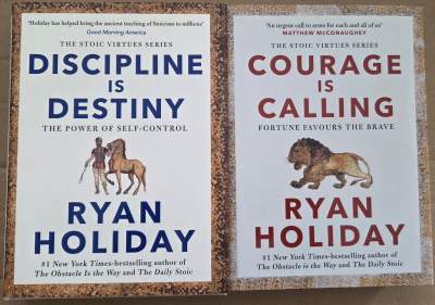 The Stoic Virtues Series by Ryan Holiday - Self help books on Aster Vender