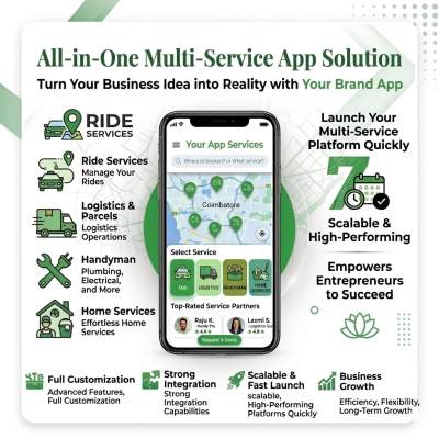 SpotnRides – Smart Solution for Taxi, Logistics & Home Services - Other services