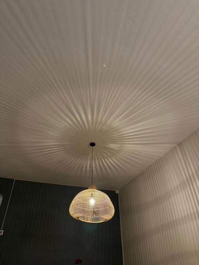 Beautiful Artisanal Rattan Lamp Shade - Interior Decor