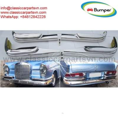 Mercedes W111 W112 Fintail Saloon bumpers (1959-1968) - Vehicles Servicing & Repair