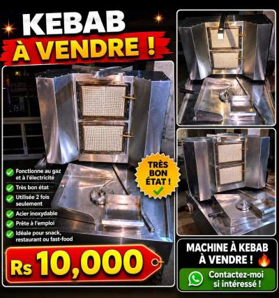 kebab professionnelle inox a vendre - Kitchen appliances on Aster Vender