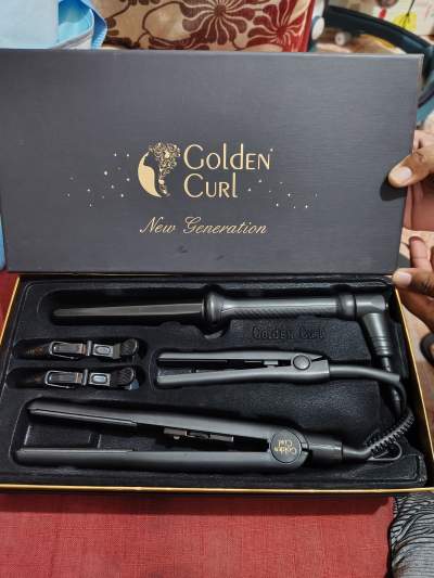 Golden curl Fer a boucler est lisser set 3 - Other Hair Care Tools