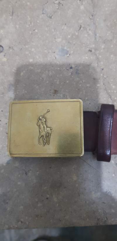Ralph lauren leather belt - Belts