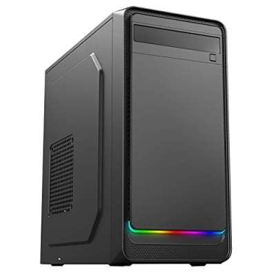 RGB Desktop PC – Intel Core i3 | 8GB RAM | NVMe SSD | Windows 11 Pro - PC (Personal Computer)